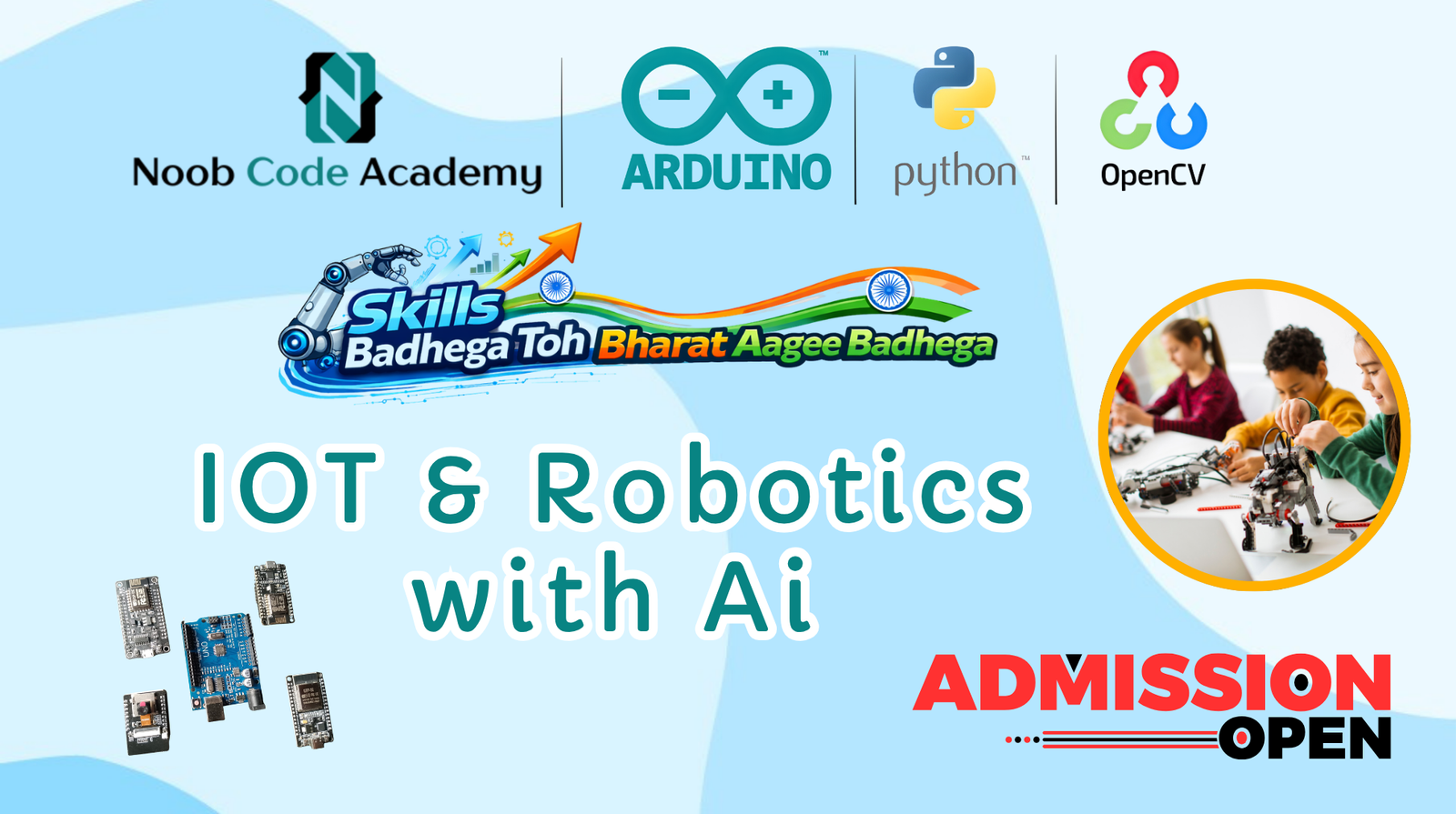 IoT Robotics with AI Course in Narengi Guwahati